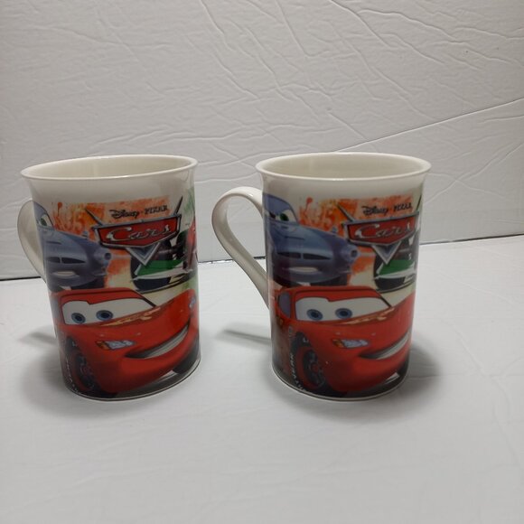 2 Childrens Porcelain Mugs Disney Pixar - Picture 3 of 3